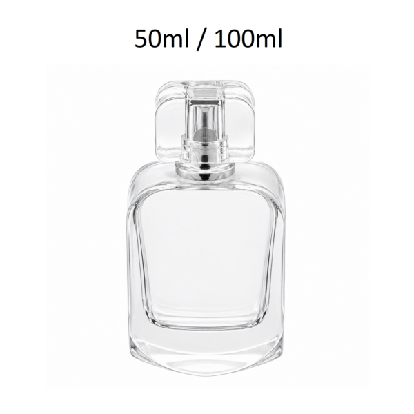 Botella de perfume 50ml y 100ml con pulverizador modelo FBP103