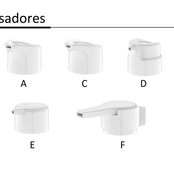 Dosificador Cosmético FL3304 - Envases Falemi