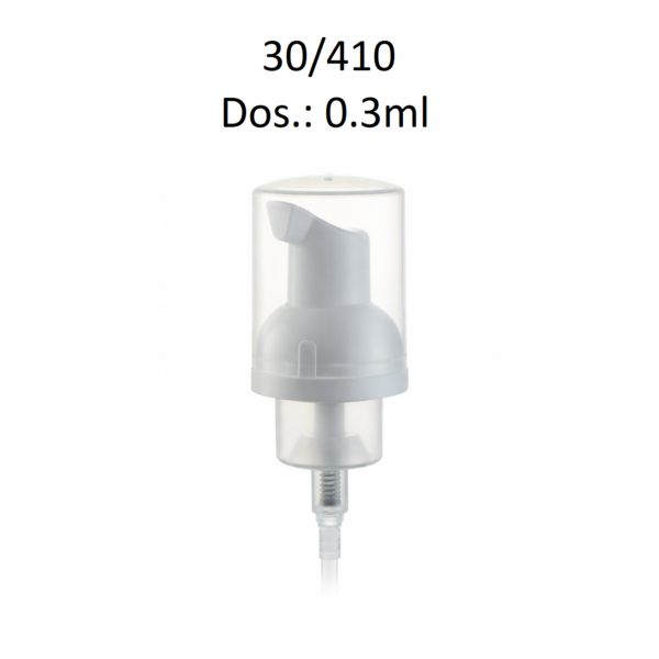 Bomba foam FF502 con cierre 30/410 y dosificación 0.3ml