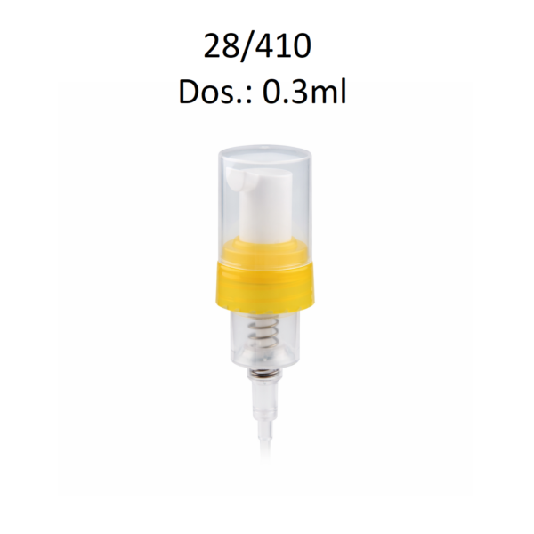 Bomba foam FF5902 con cierre 28/410 y dosificación 0.3ml