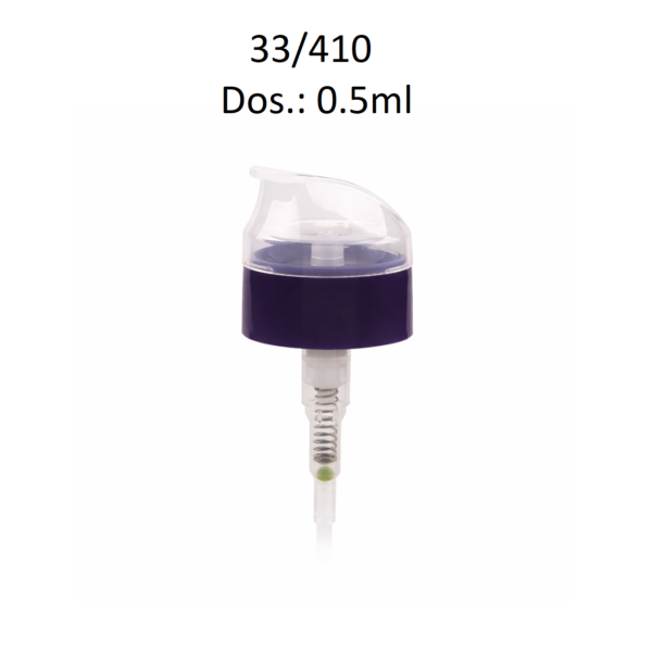 Dosificador FL5804 para envases de cosmética y desmaquillantes.