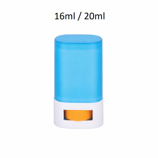 Envase roll-on FMC116 de 16 ml y 20 ml para desodorante y productos cosméticos