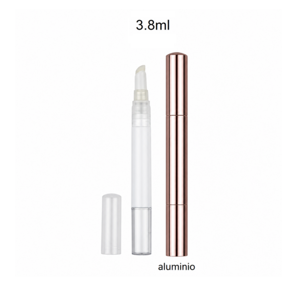 Envase labial de aluminio 3,8 ml para lip gloss modelo FM502