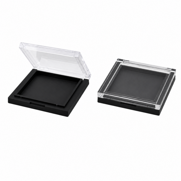 Polvorera para maquillaje con tapa transparente modelo FM10