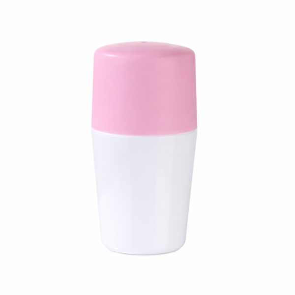 Envase roll-on 50 ml con bola aplicadora y tapón mate