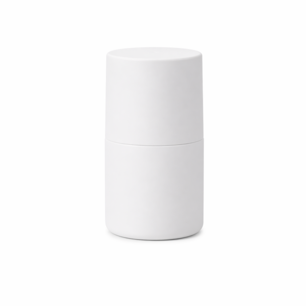 Envase roll-on 50 ml con bola aplicadora y acabado mate