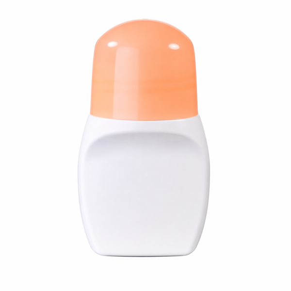 Envase roll-on 60 ml con bola aplicadora y acabado brillante