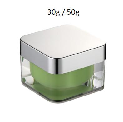 Tarro cosmético modelo TR52 de 30g y 50g – Envases Falemi