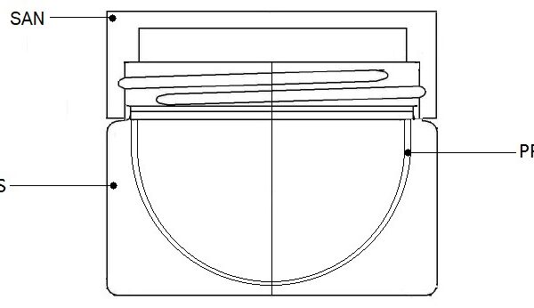 esquema materiales TR501A