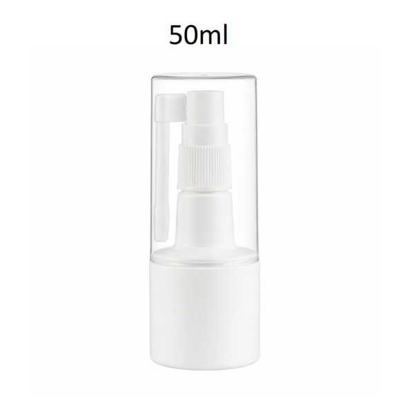 Conjunto botella PE con pulverizador y tapa 50ml FCFB50AZ