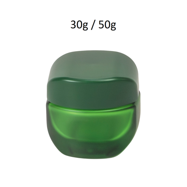 Tarro cosmético vidrio modelo TRF132 de 30g y 50g – Envases Falemi